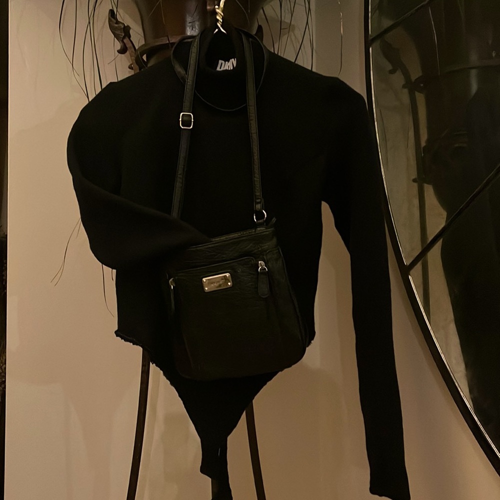 Donna Karan Turtleneck Black Onesie